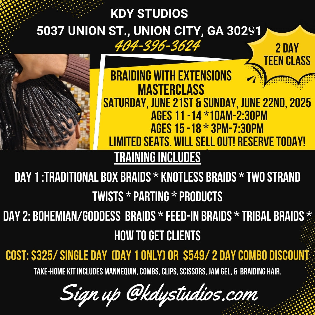 Braiding with Extensions Masterclass