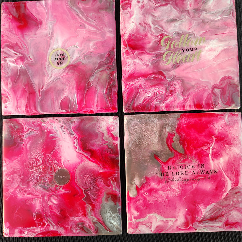 Christian Pour Painting Social