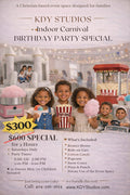 Indoor Carnival Birthday Party Special